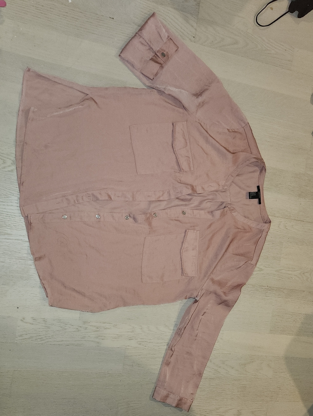 Dusty Pink Button-Up Shirt